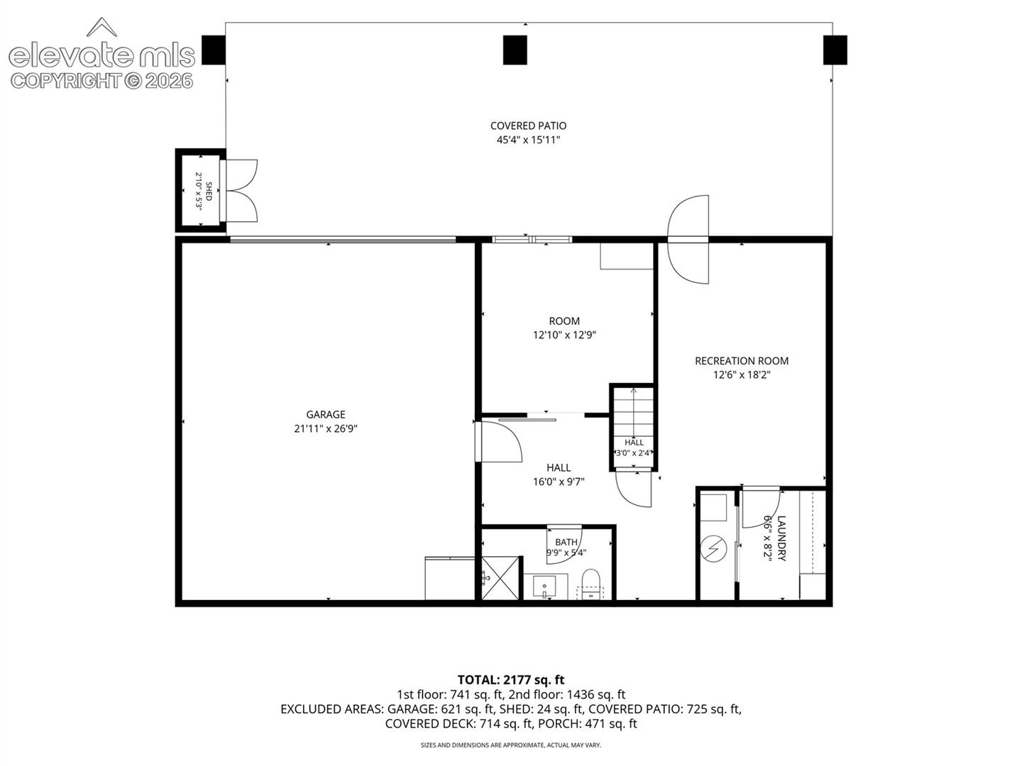 Basement floor plan