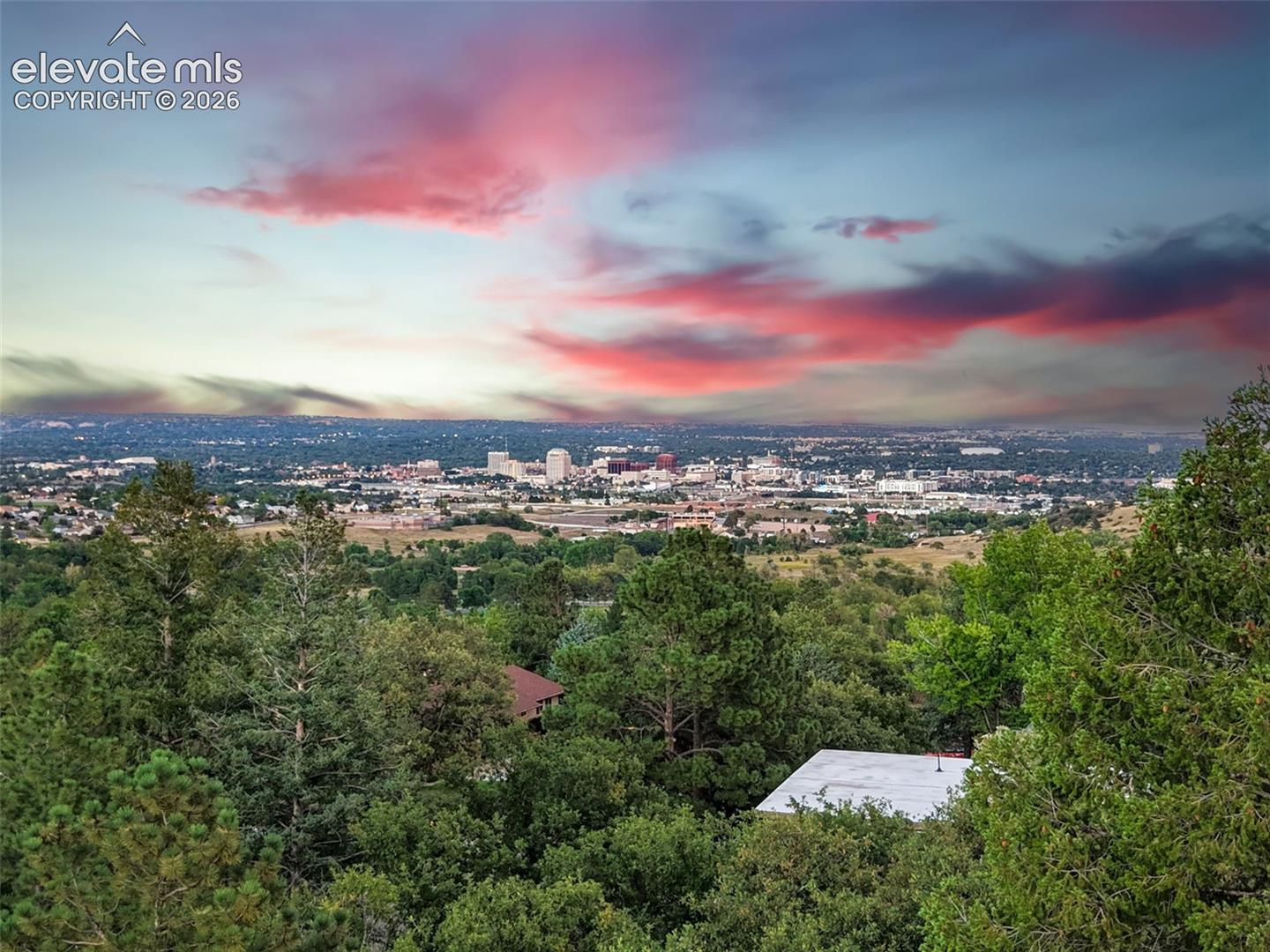 City view off the deck