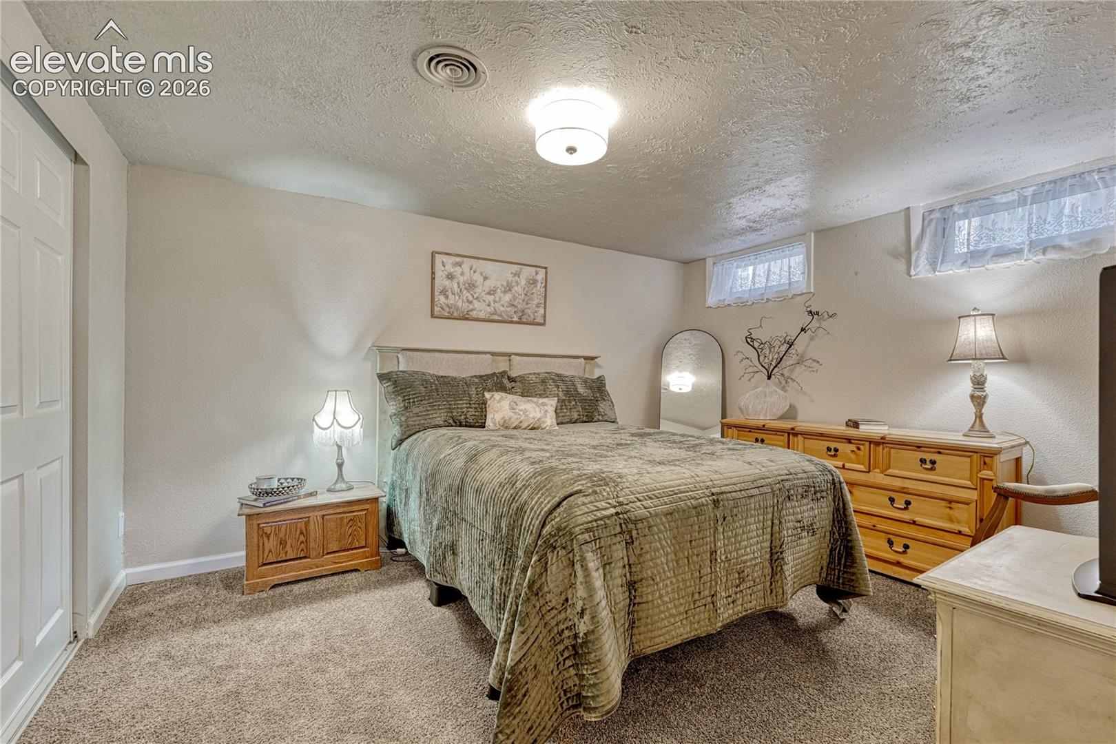 Basement bedroom