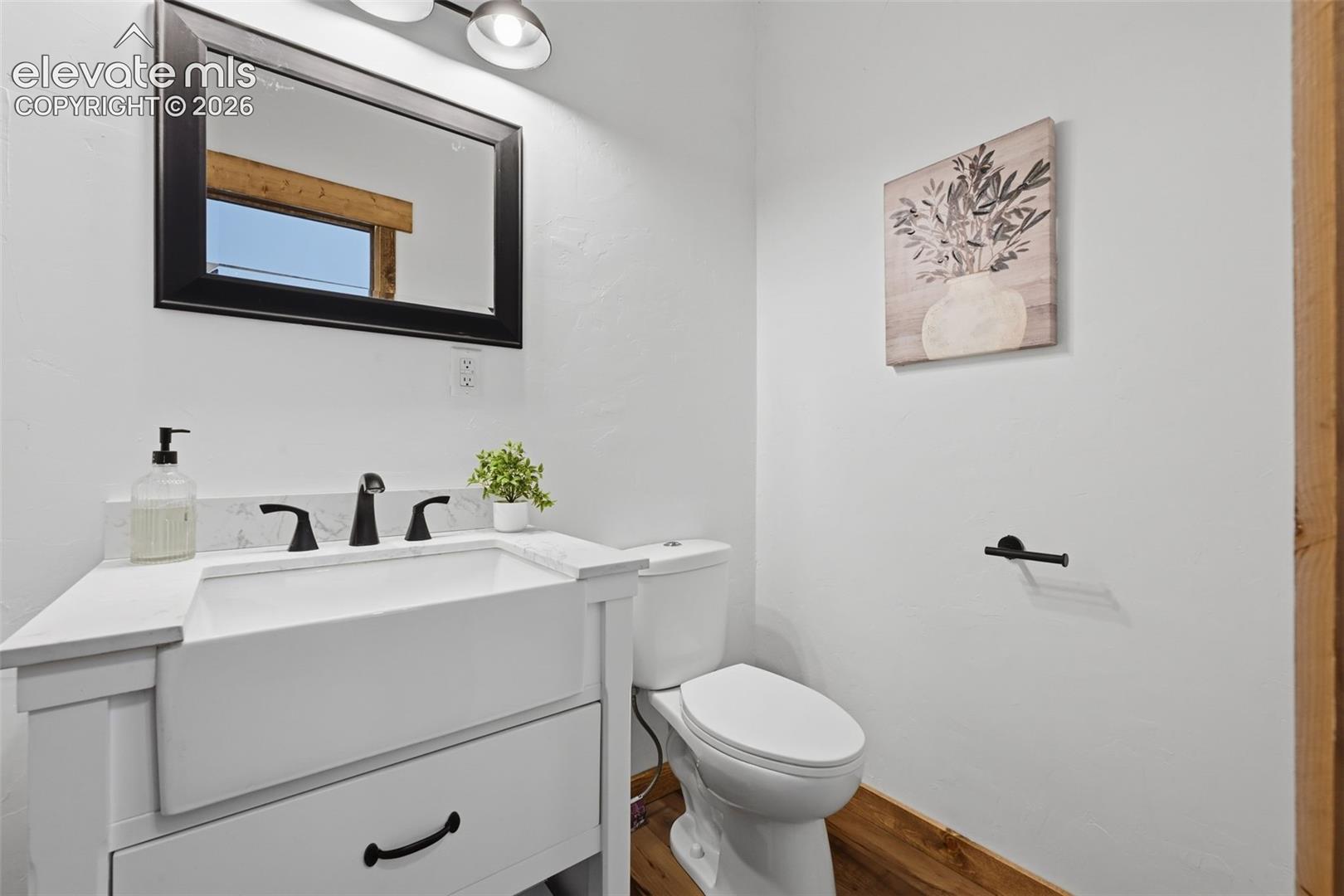 Half bath on main