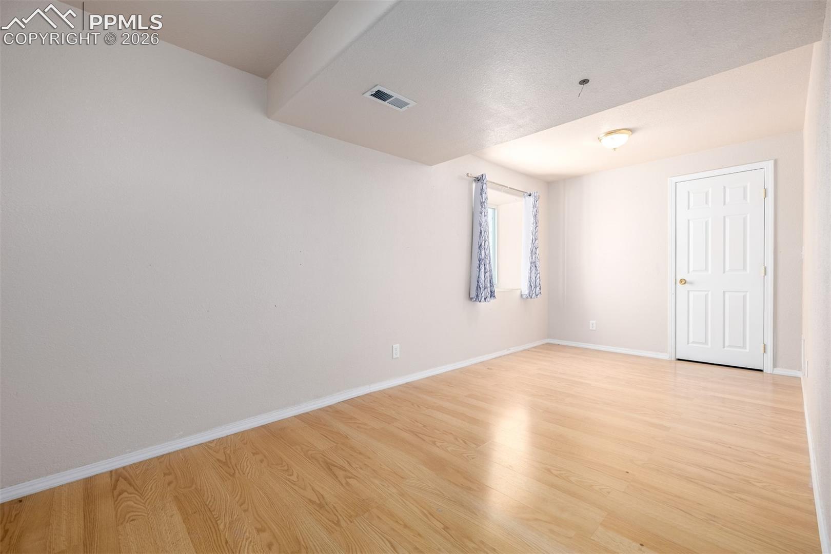 Lower Level Bedroom with Walk In Closet