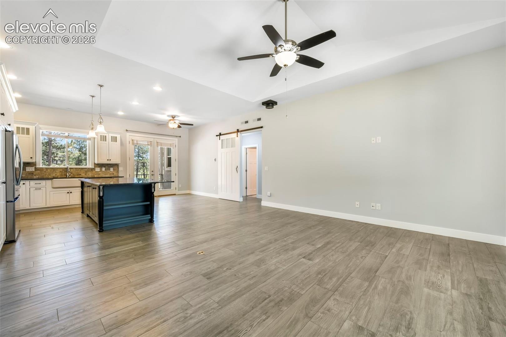 Open concept main level