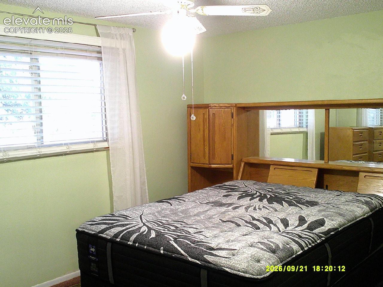 Window with horizontal blinds