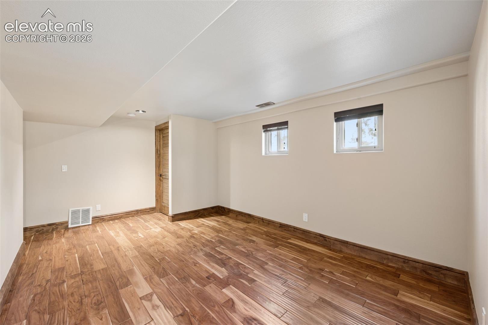 Basement bedroom 