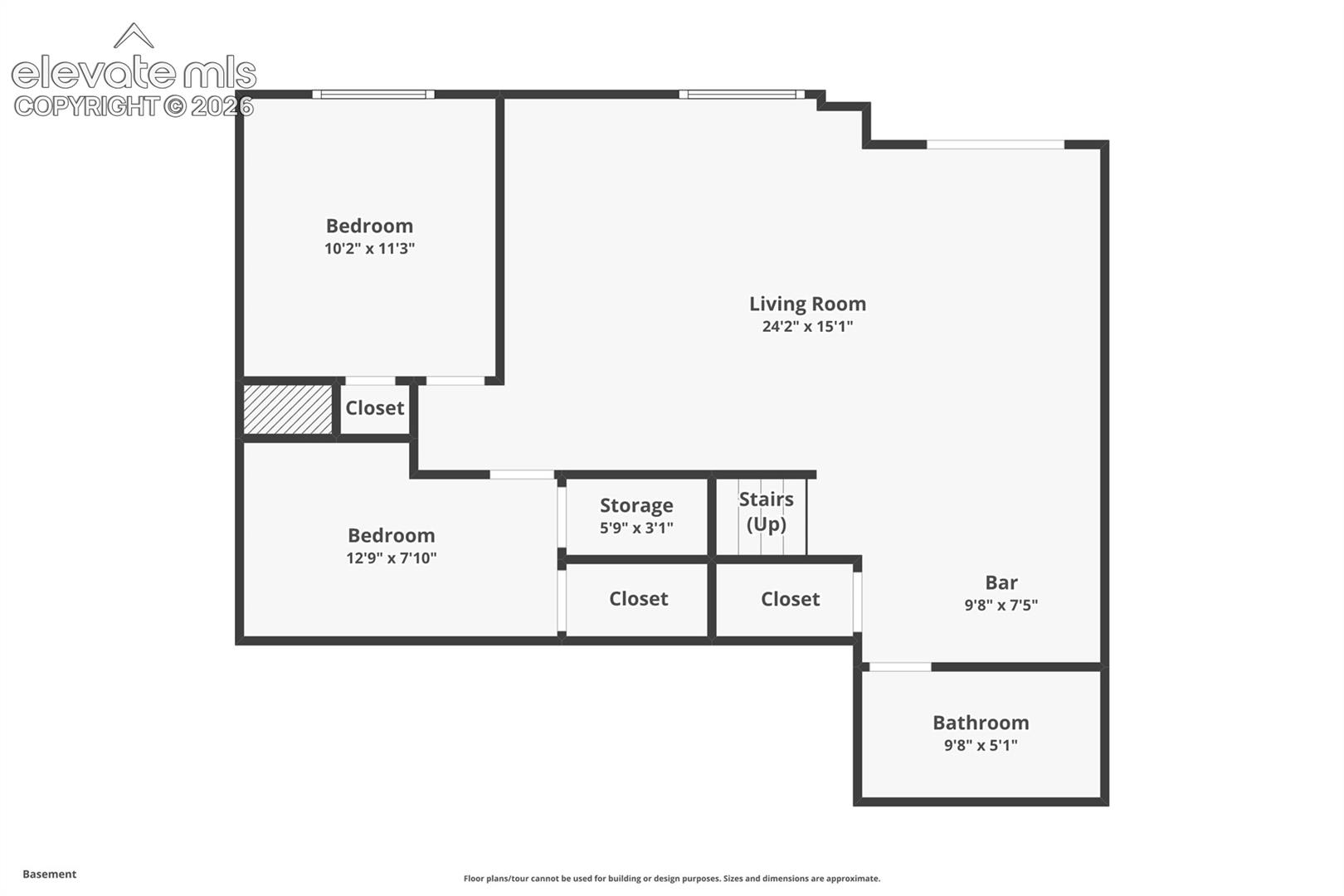 Basement floor plan