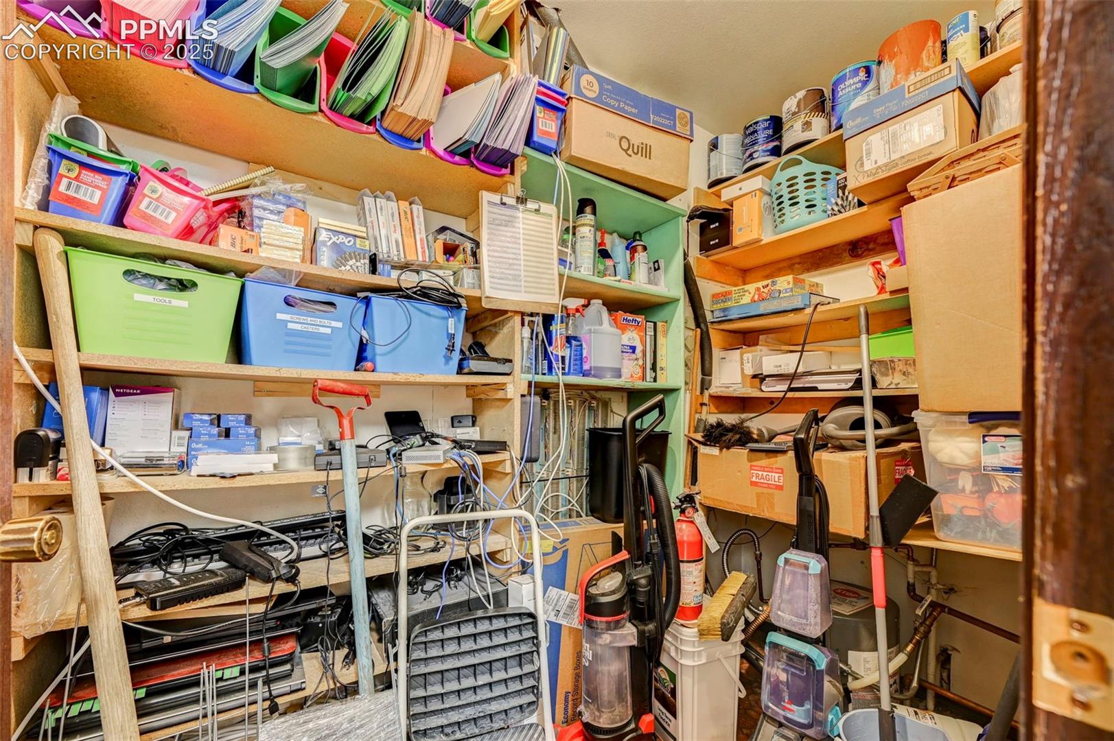 View of storage