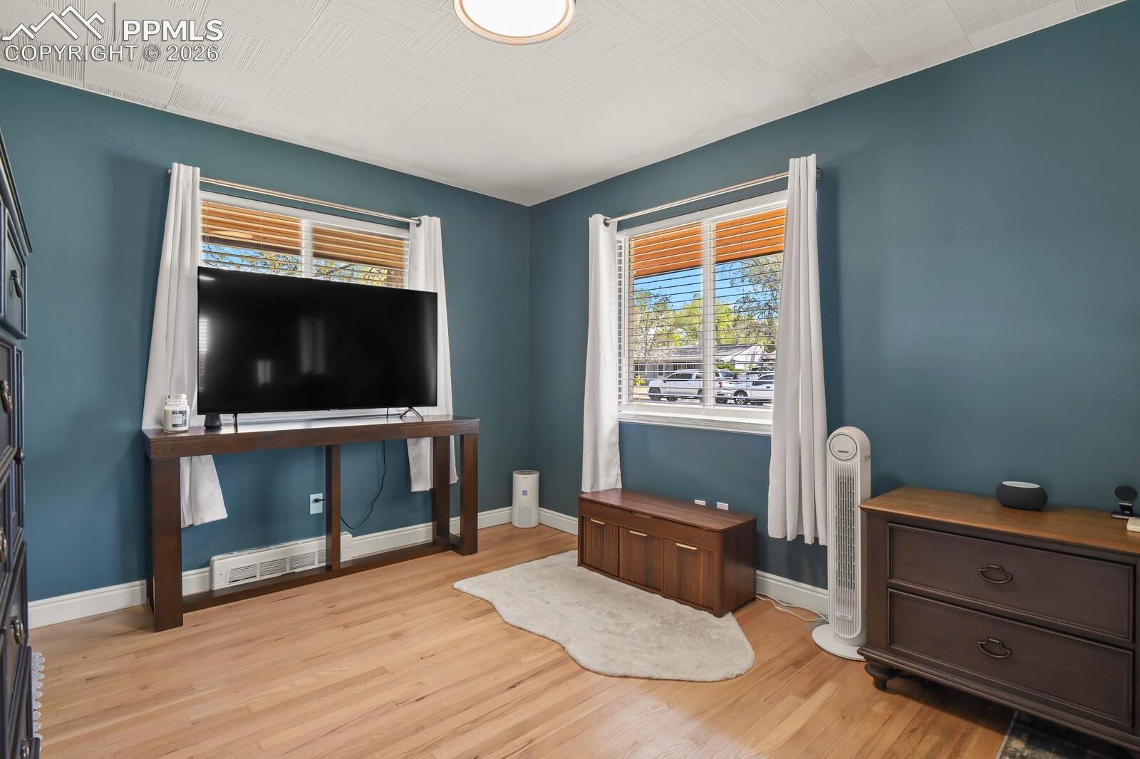 Bright space in primary bedroom 