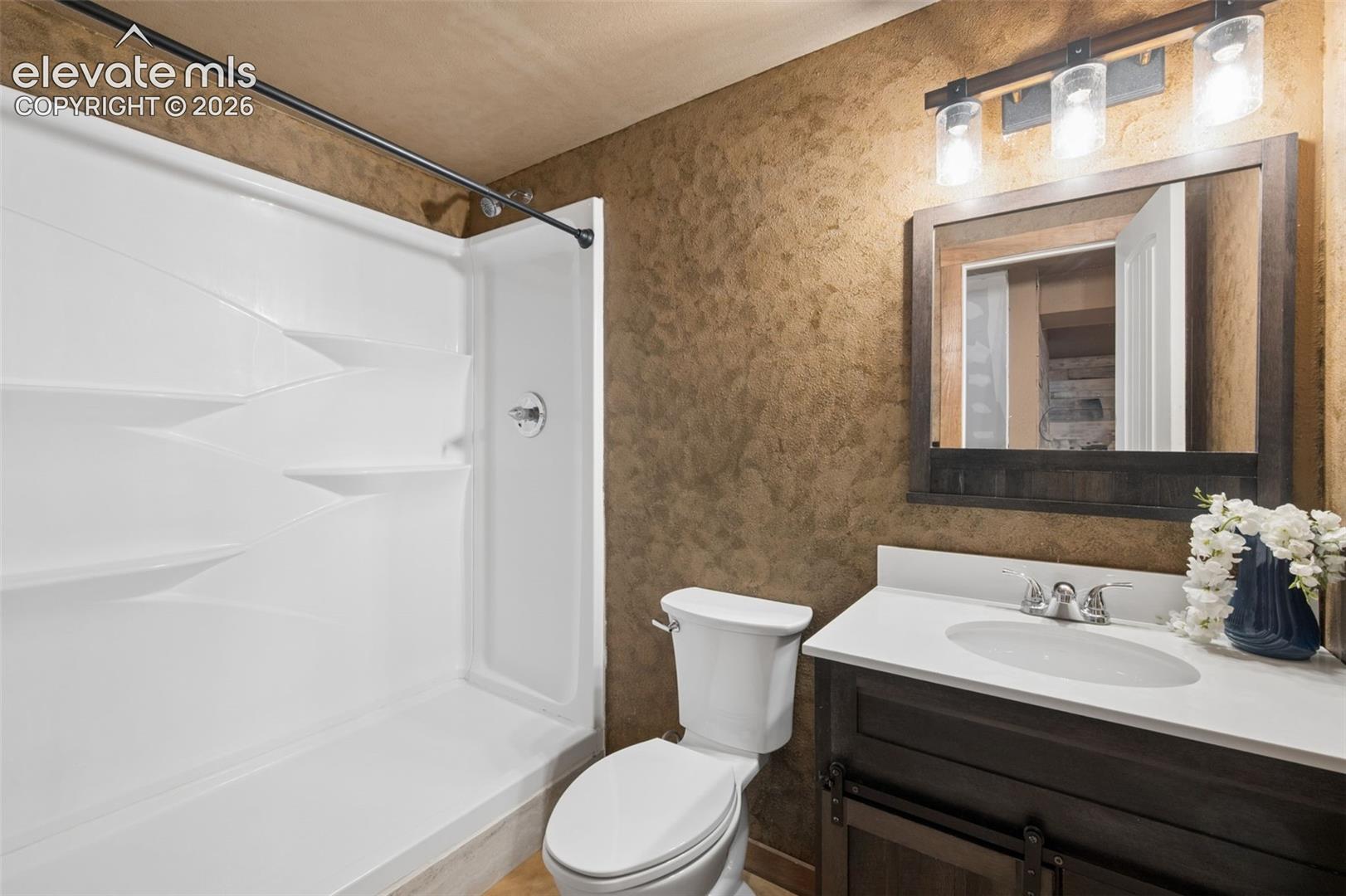 Bathroom Number 4 : 3/4 Bath Located in Basement