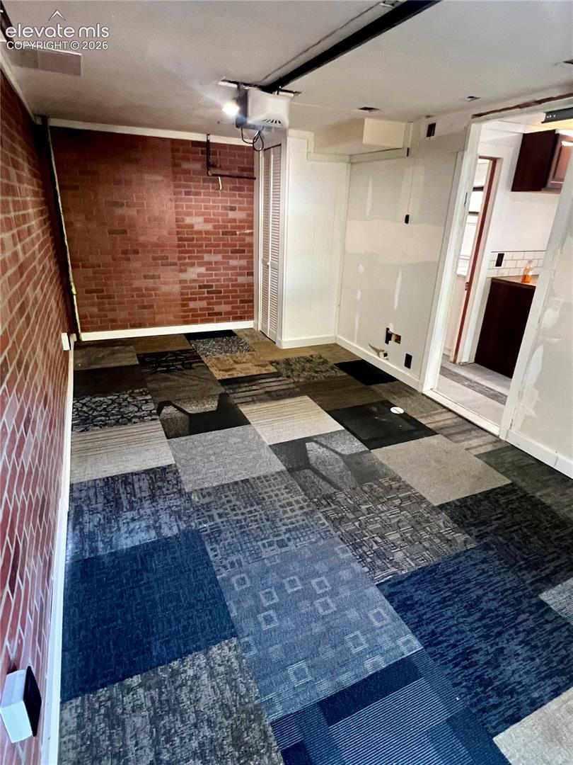 Lower Apt: Garageis heated. Initially built to be an optional bedroom.