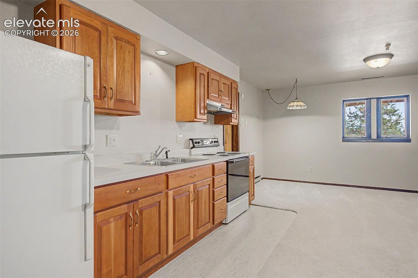 Lower flex room can be a bedroom, a suite, or a bedroom with a (nearly) full kitchen! Wow - tons of flexibility and options. 