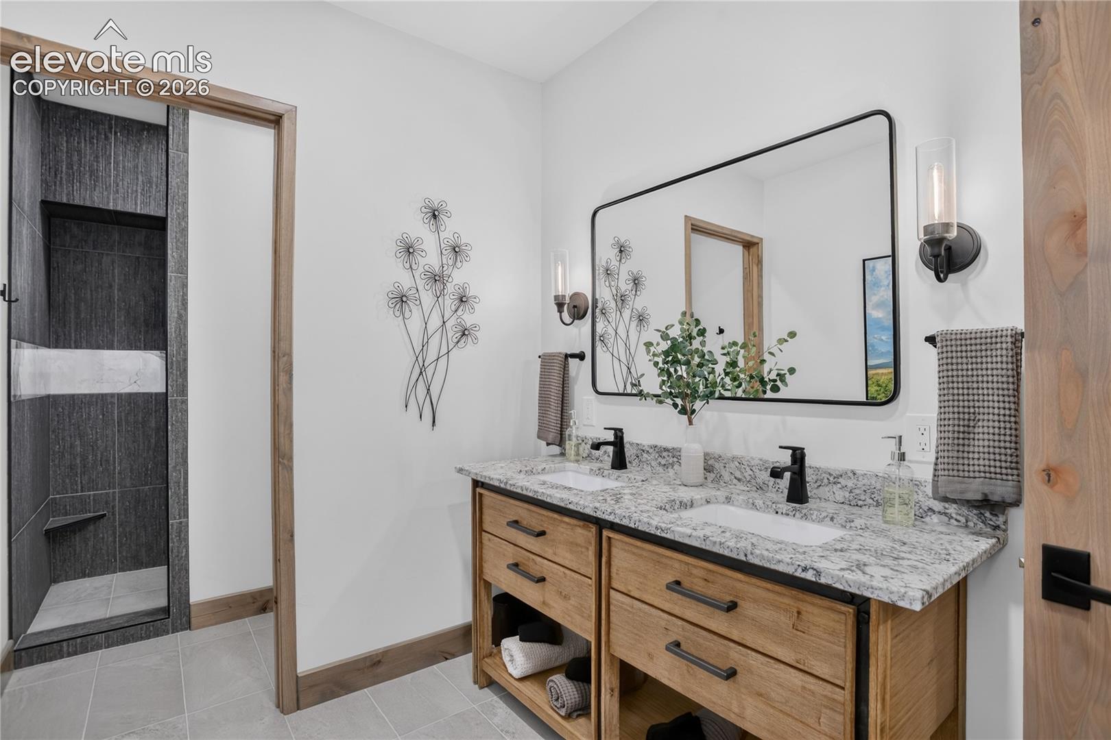 3/4 bath - lower level