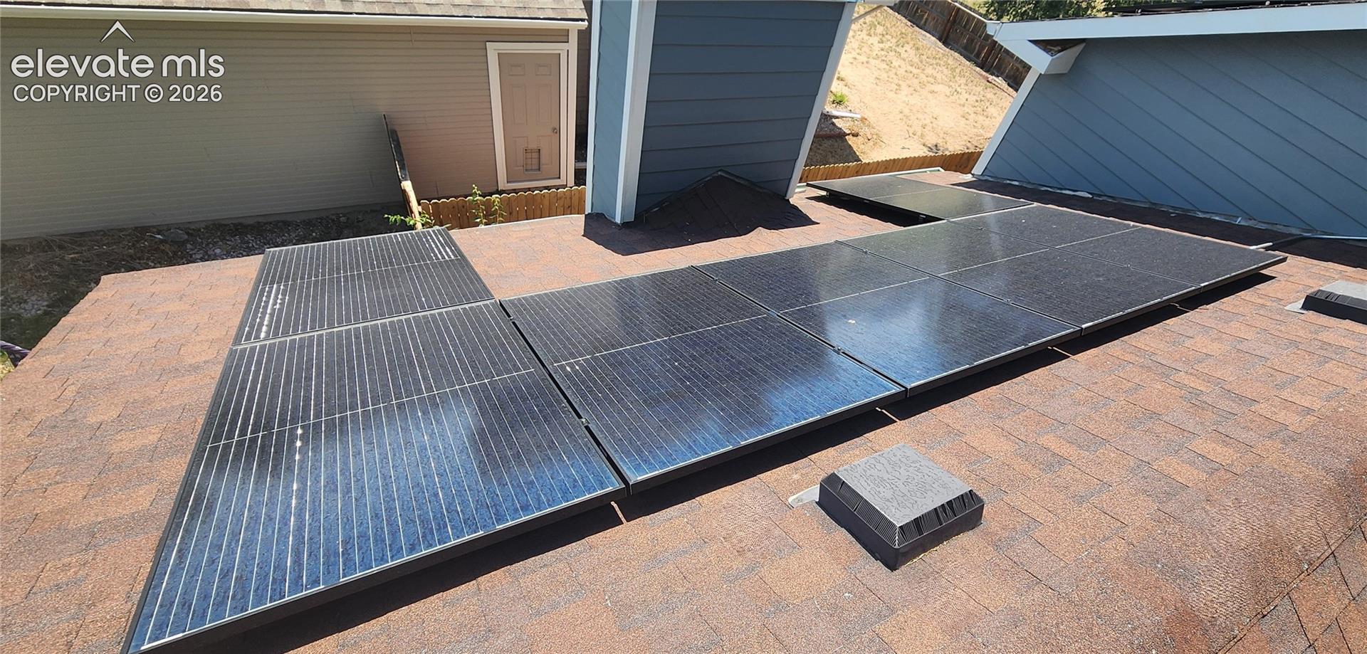 High-efficiency rooftop solar panel system designed to dramatically reduce energy costs