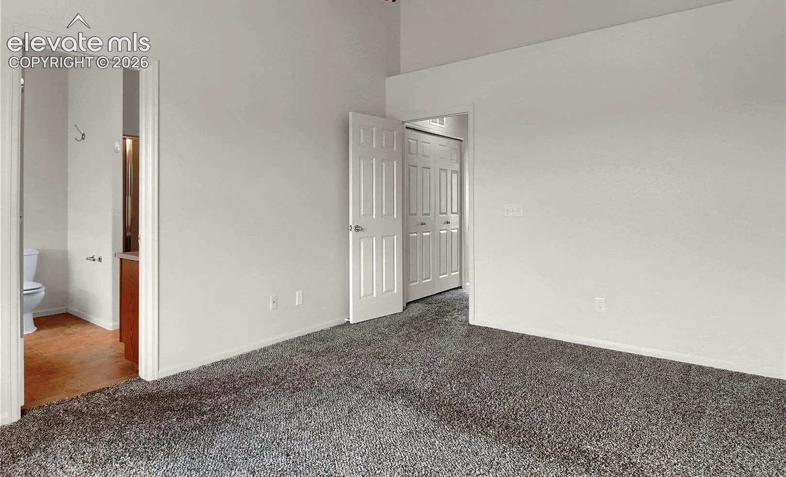 When vacant primary facing entrance