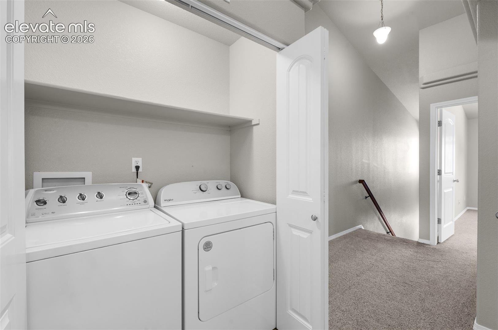 Upstairs Laundry!
