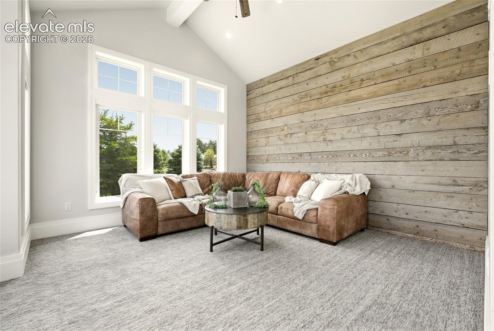 Secondary living room off the kitchen