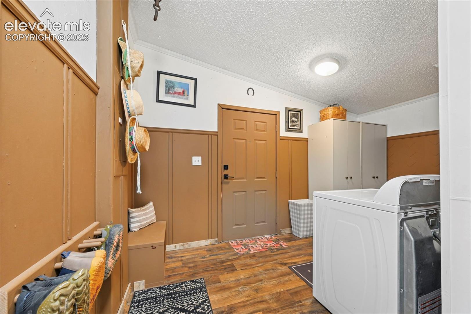 Laundry/Utility Room walks out to side deck and driveway