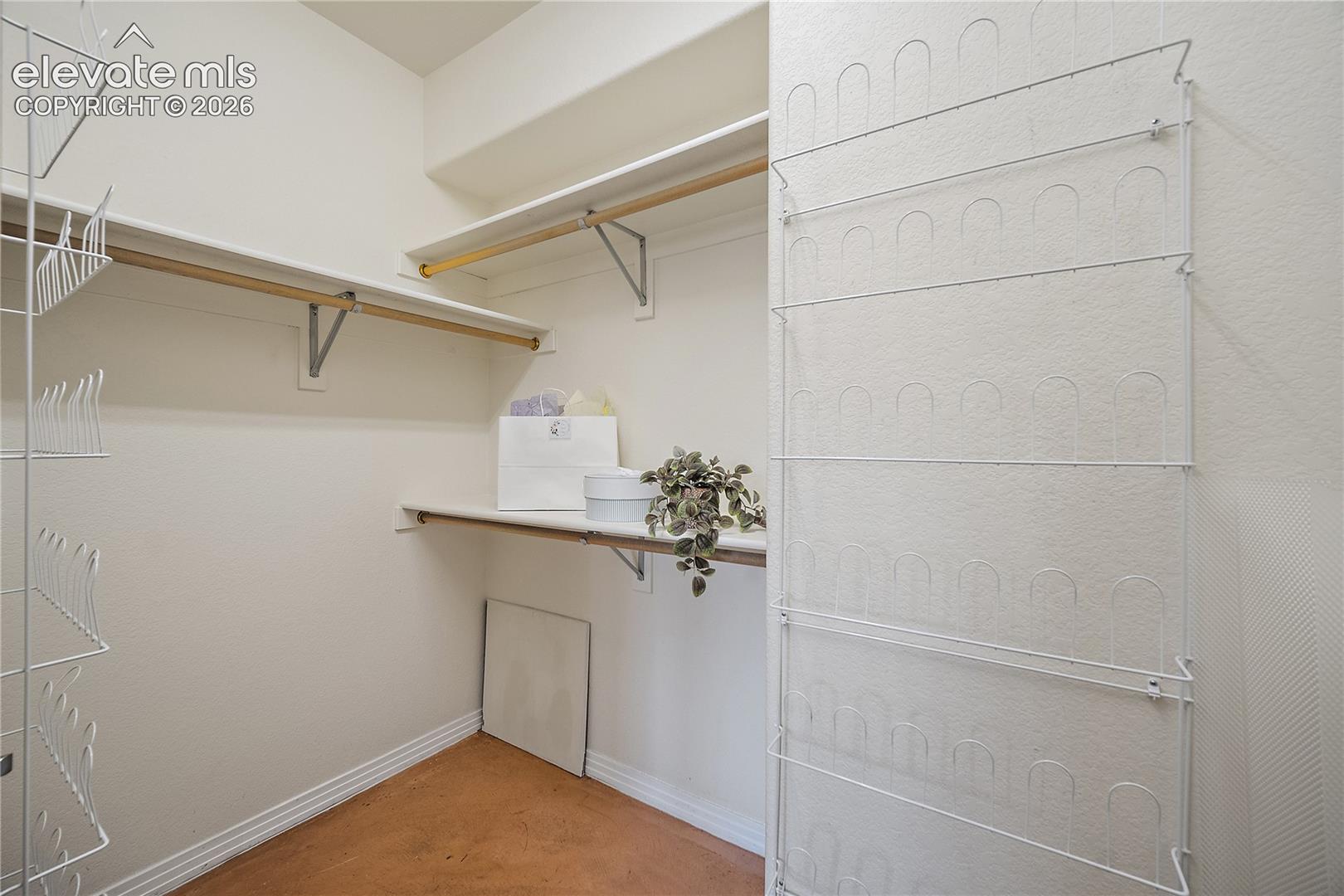 Walk in closet