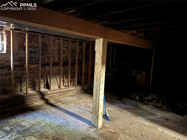 View of basement