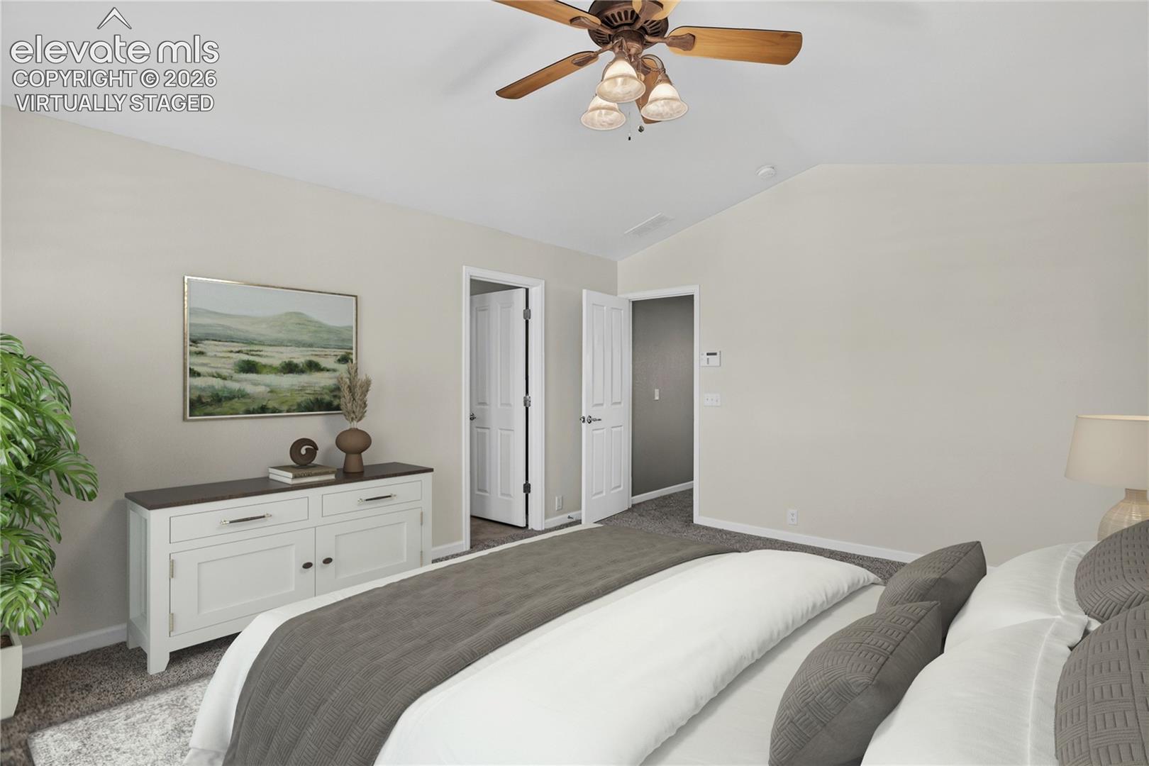 Primary Bedroom - Virtually Staged