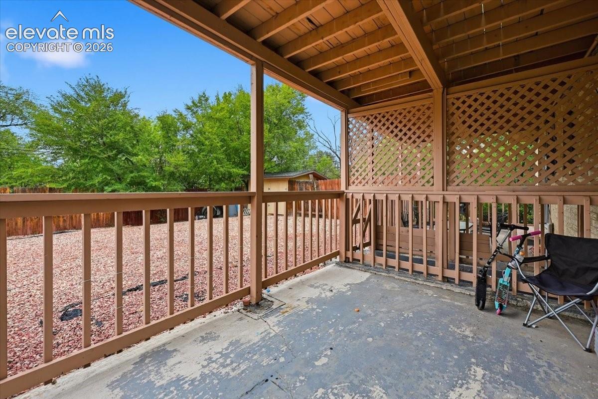 Unit 724 - Lower Patio