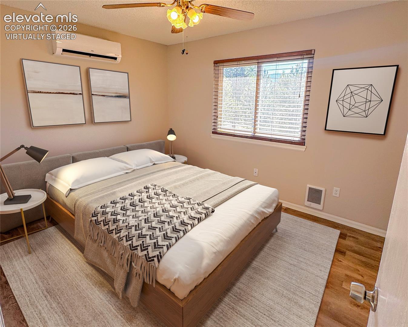 Master Bedroom - virtually staged
