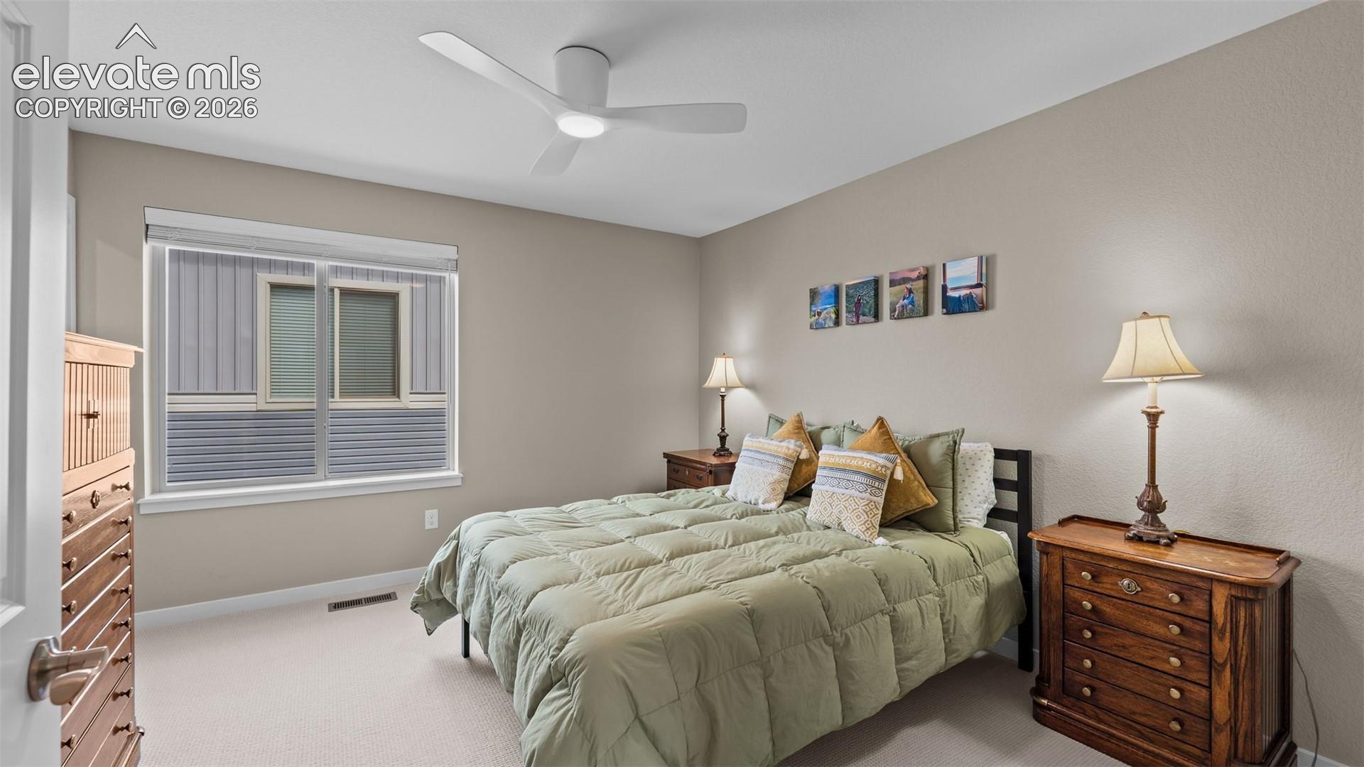 Upper level bedroom.