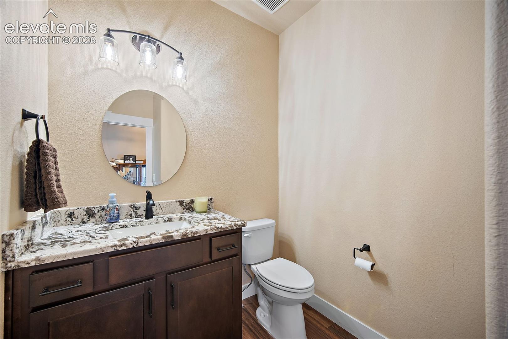 Main level guest bathroom 