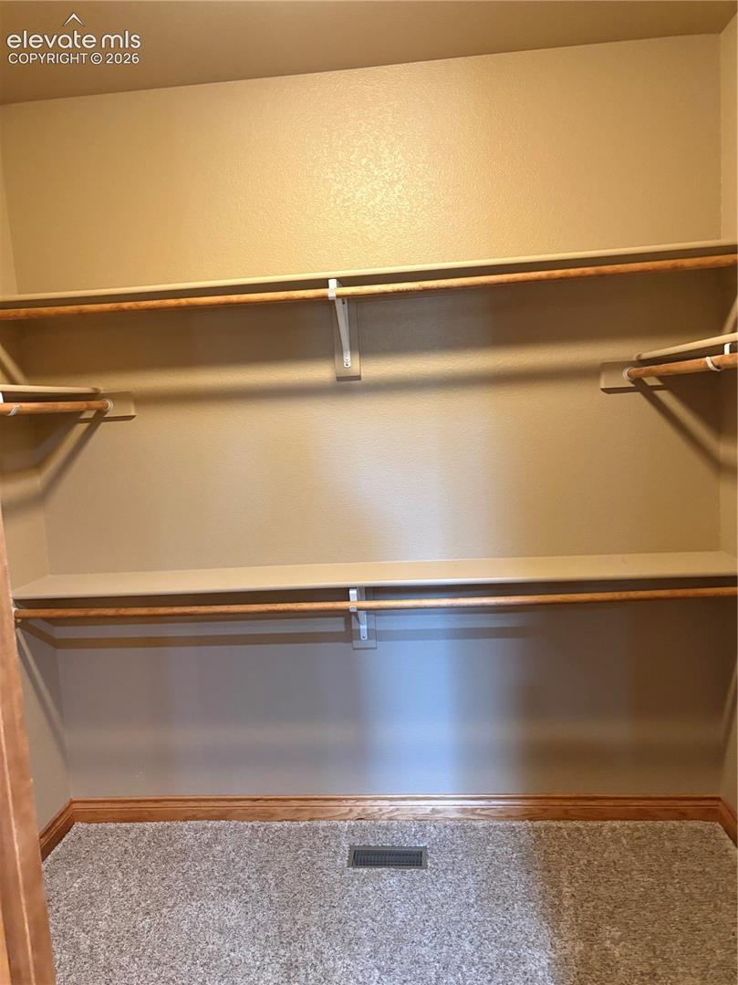 Primary walk in closet 