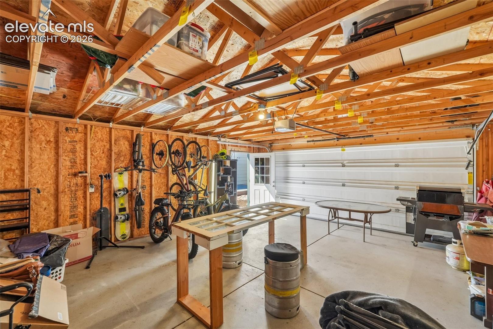2 car detached garage