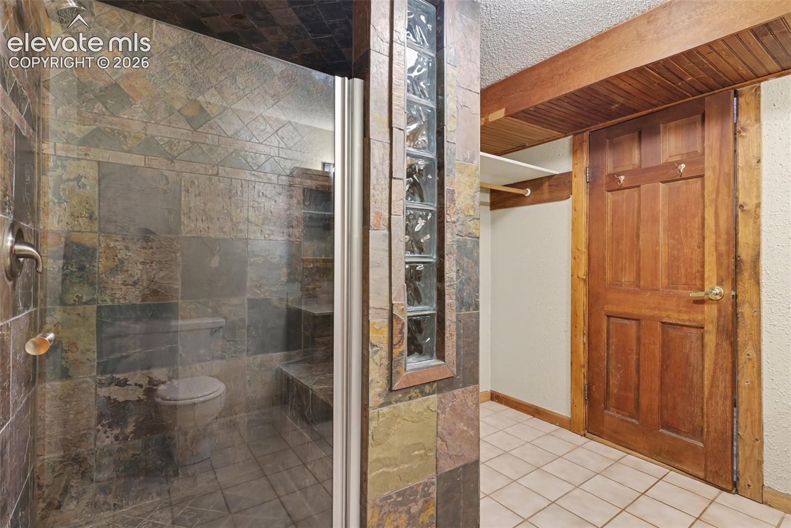 Slate tile plus storage