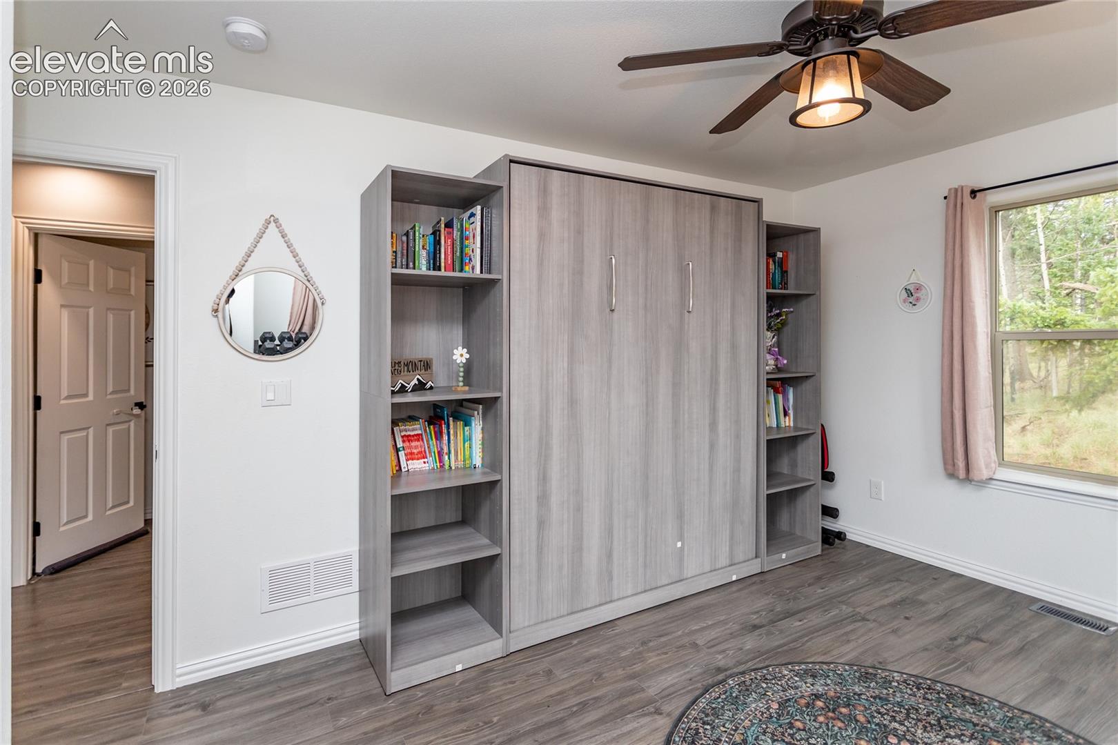 Bedroom 3. Murphy Bed is staying..