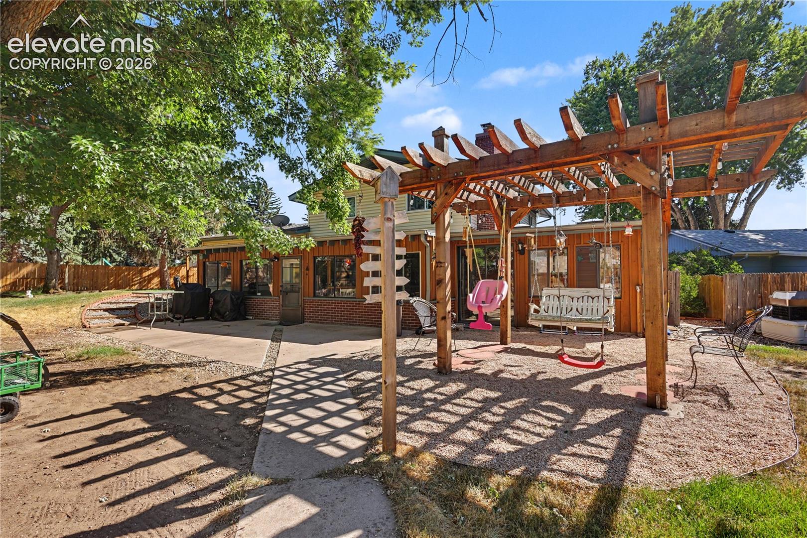 backyard pergola