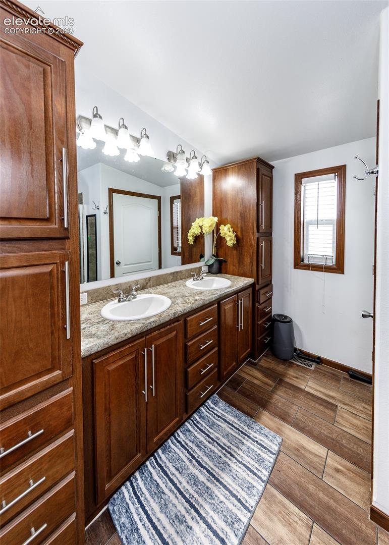 Master bathroom