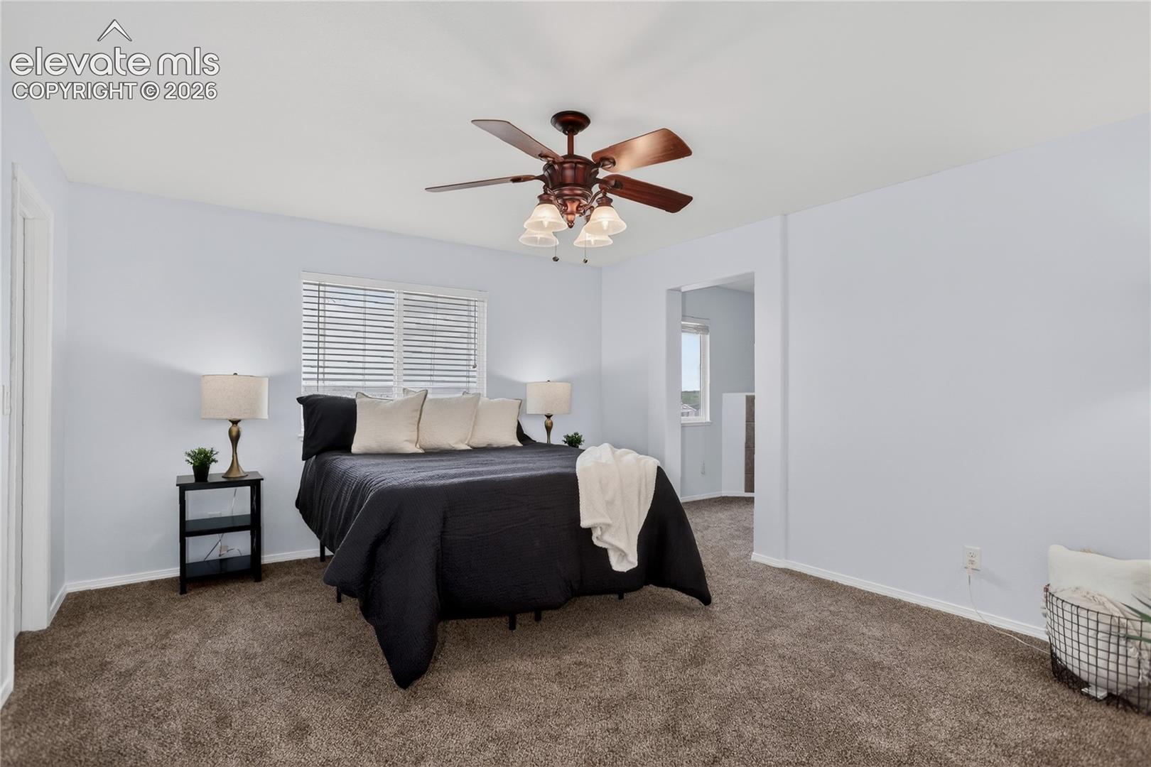 Primary suite - upper level