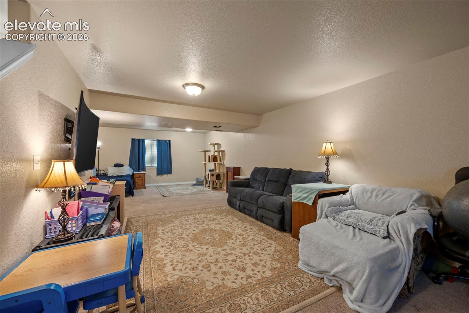 Basement family room 