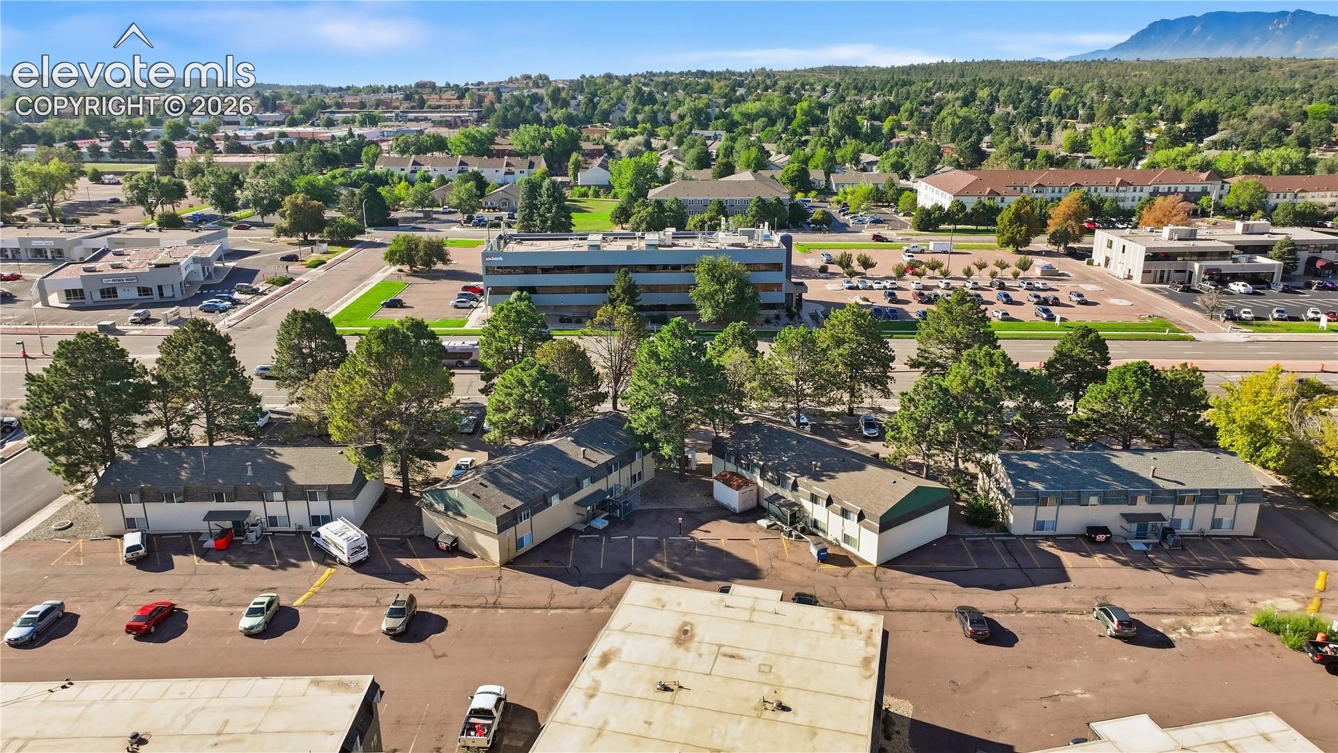 Aerial Looking South