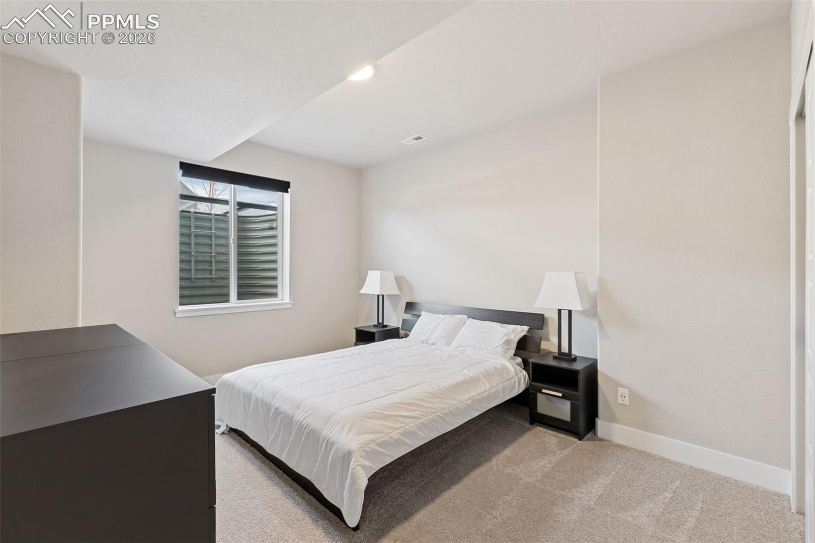 Spacious Basement Bedroom