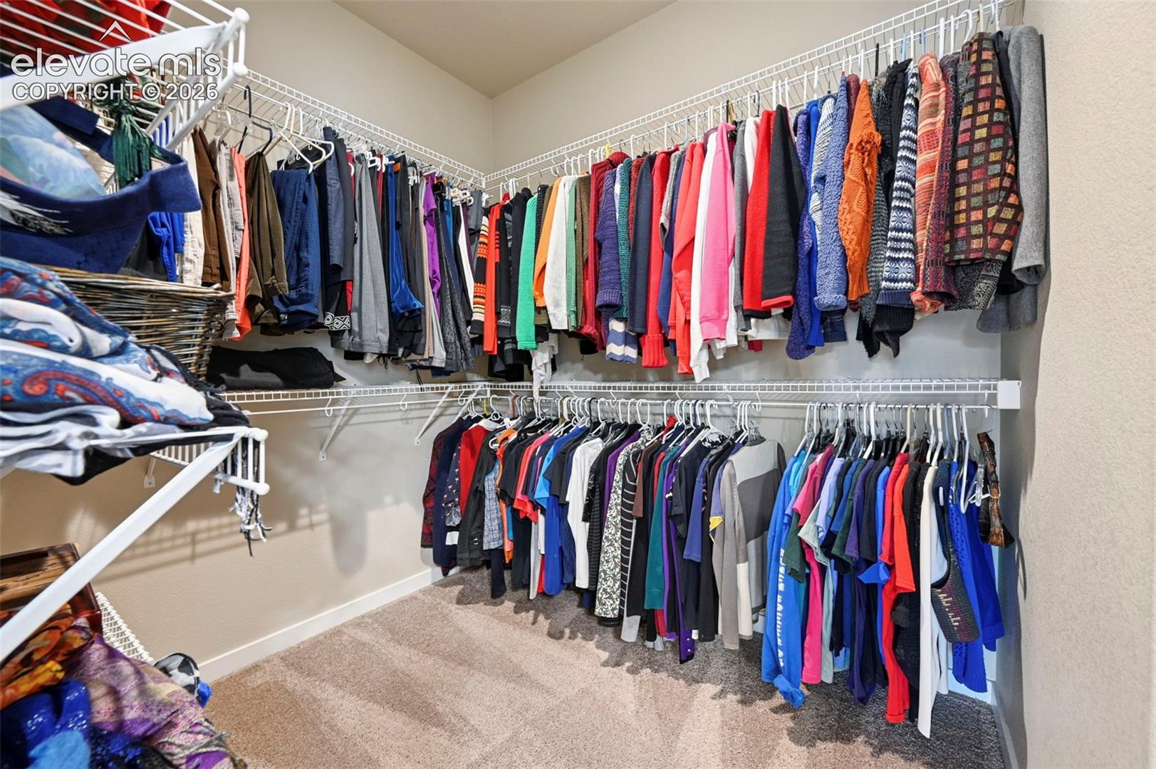 Walk-In Closet in Primary Bathroom