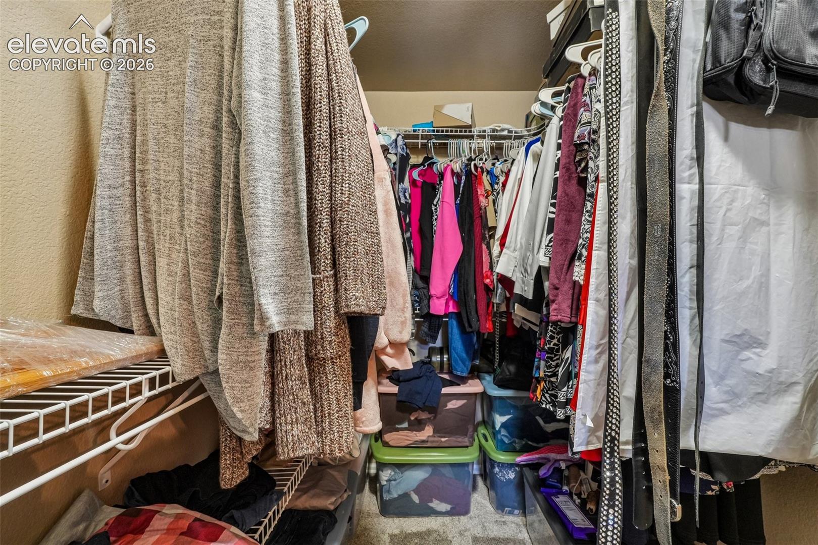 large Primary walk in closet