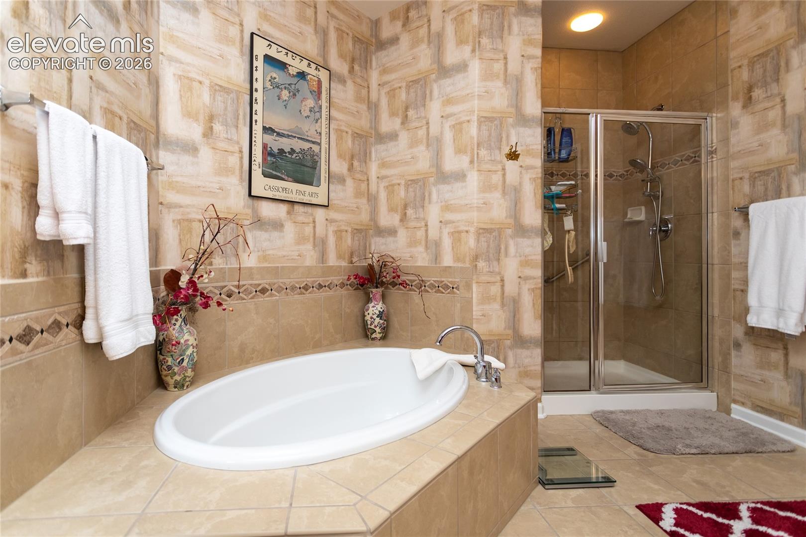 Soak all of your cares away & relax your tired muscles or enjoy a steamy shower.