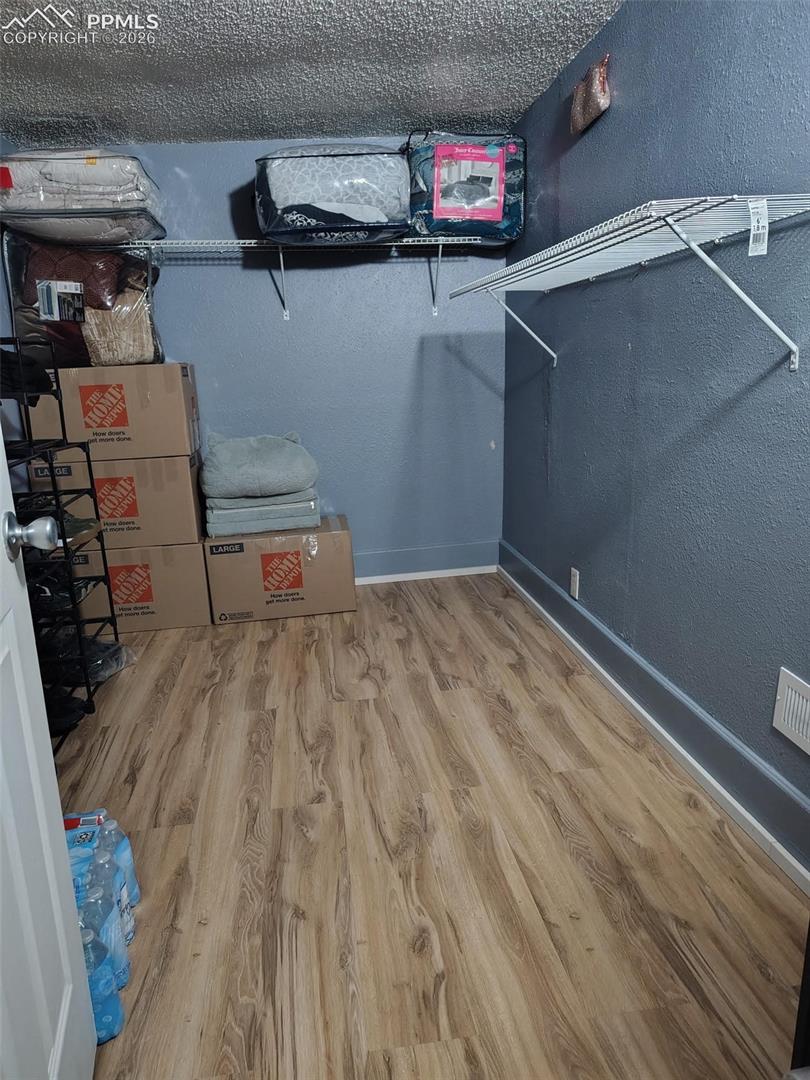 Bedroom / Currently used as storage