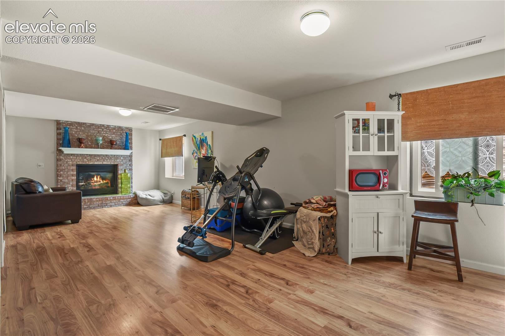 2nd family room in basement