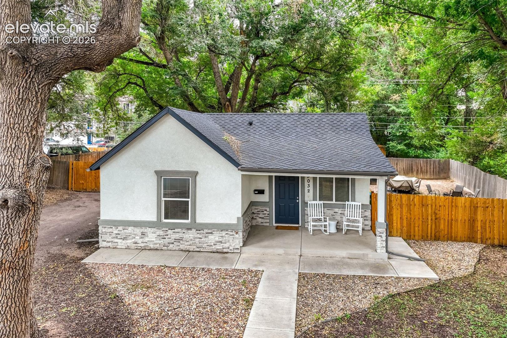 Welcome to a beautifully remodeled Old Colorado City home that blends historic character with modern comfort and convenience. Thoughtfully updated in 2023, this charming 2-bedroom, 2-bath residence with a detached one car garage offers a move-in-ready opportunity in one of Colorado Springs’ most desirable west-side locations. Step inside to discover a fresh, inviting interior featuring updated flooring, a modernized kitchen with new appliances, and stylish finishes throughout. The home’s efficient layout provides comfortable living spaces while offering the highly sought-after convenience of two bathrooms. Central air conditioning adds year-round comfort, making this home ready for every Colorado season. Outside, the property offers something increasingly difficult to find in the area: a generously sized approximately 0.28-acre lot. The spacious grounds provide room to enjoy outdoor living, gardening, entertaining, or simply creating your own private retreat. A detached one-car garage provides valuable parking and additional storage. Situated just minutes from the heart of Old Colorado City, you’ll have easy access to locally owned shops, restaurants, coffee houses, galleries, parks, trails, and neighborhood events. Downtown Colorado Springs, Garden of the Gods, Red Rock Canyon Open Space, and other west-side attractions are also conveniently close, giving you an exceptional combination of urban amenities and outdoor adventure.Whether you’re searching for a full-time residence, a low-maintenance Colorado getaway, or an investment opportunity, this property offers an appealing combination of updated living space, substantial land, parking, and an outstanding west-side location. With its 2023 renovation, new appliances and flooring, central A/C, two bedrooms, two bathrooms, detached garage, and expansive lot, this is a rare opportunity to own a move-in-ready home in the heart of the vibrant Old Colorado City community.