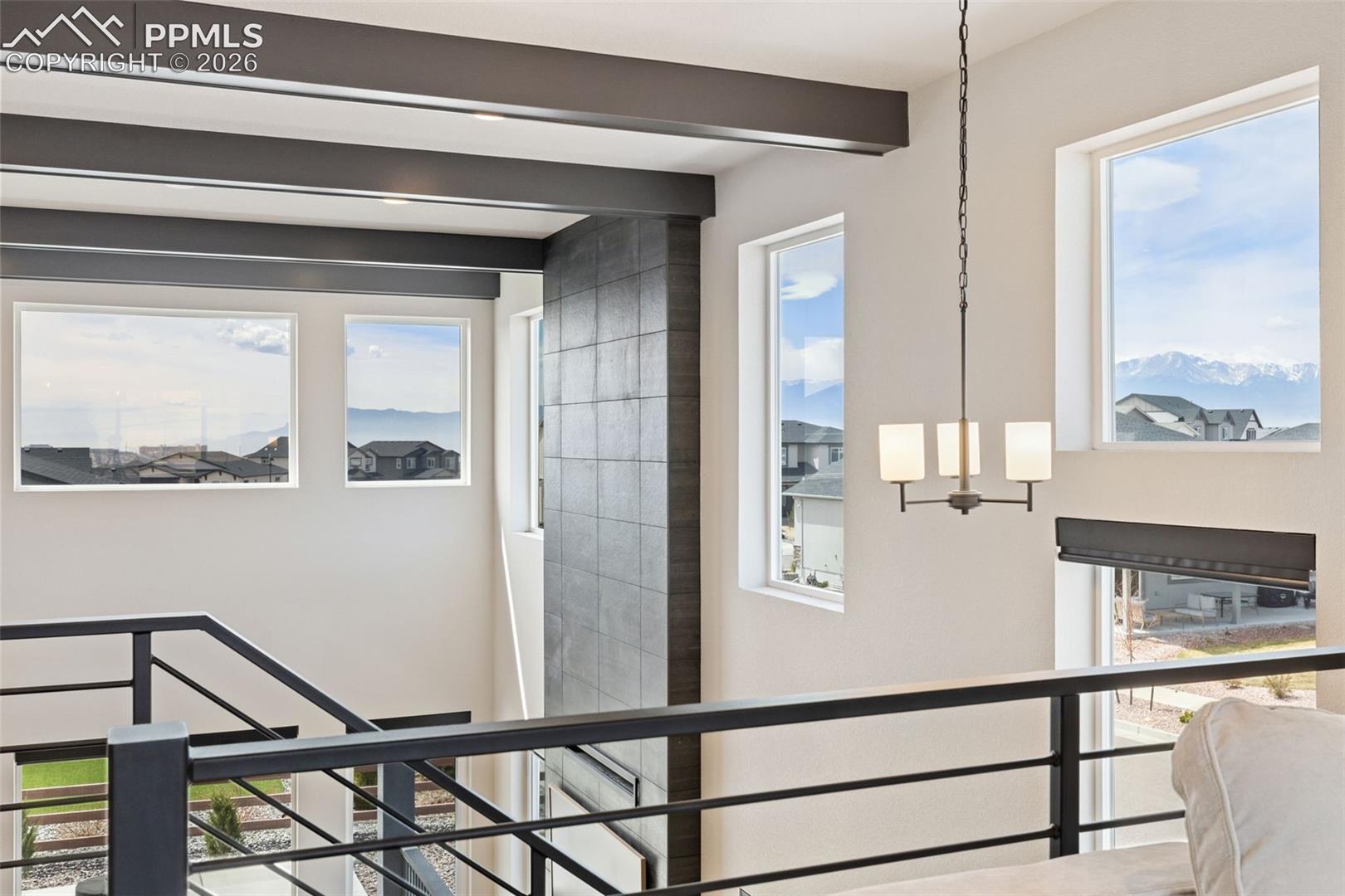 Picture Windows Provide Panoramic View