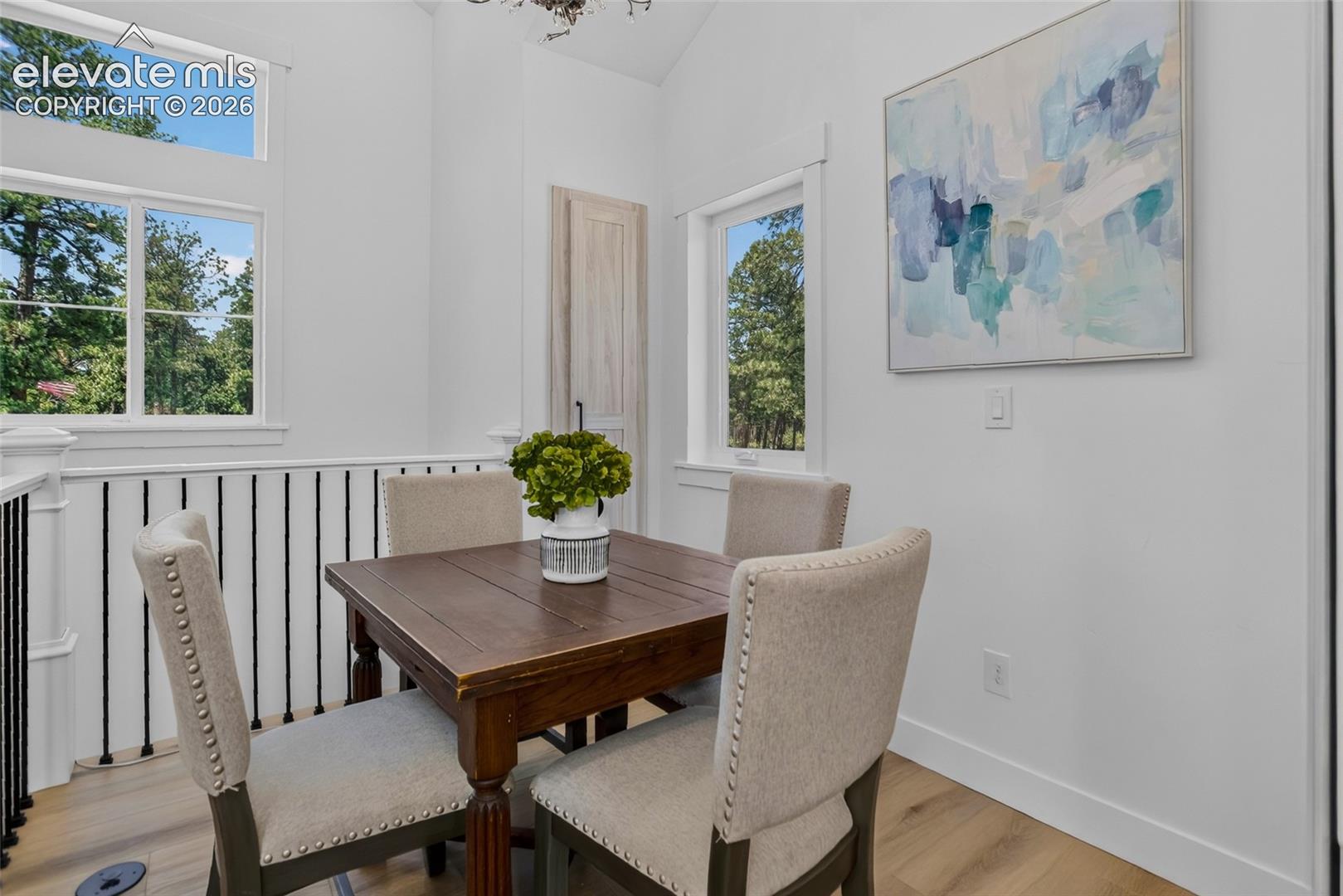 Guest house dining area