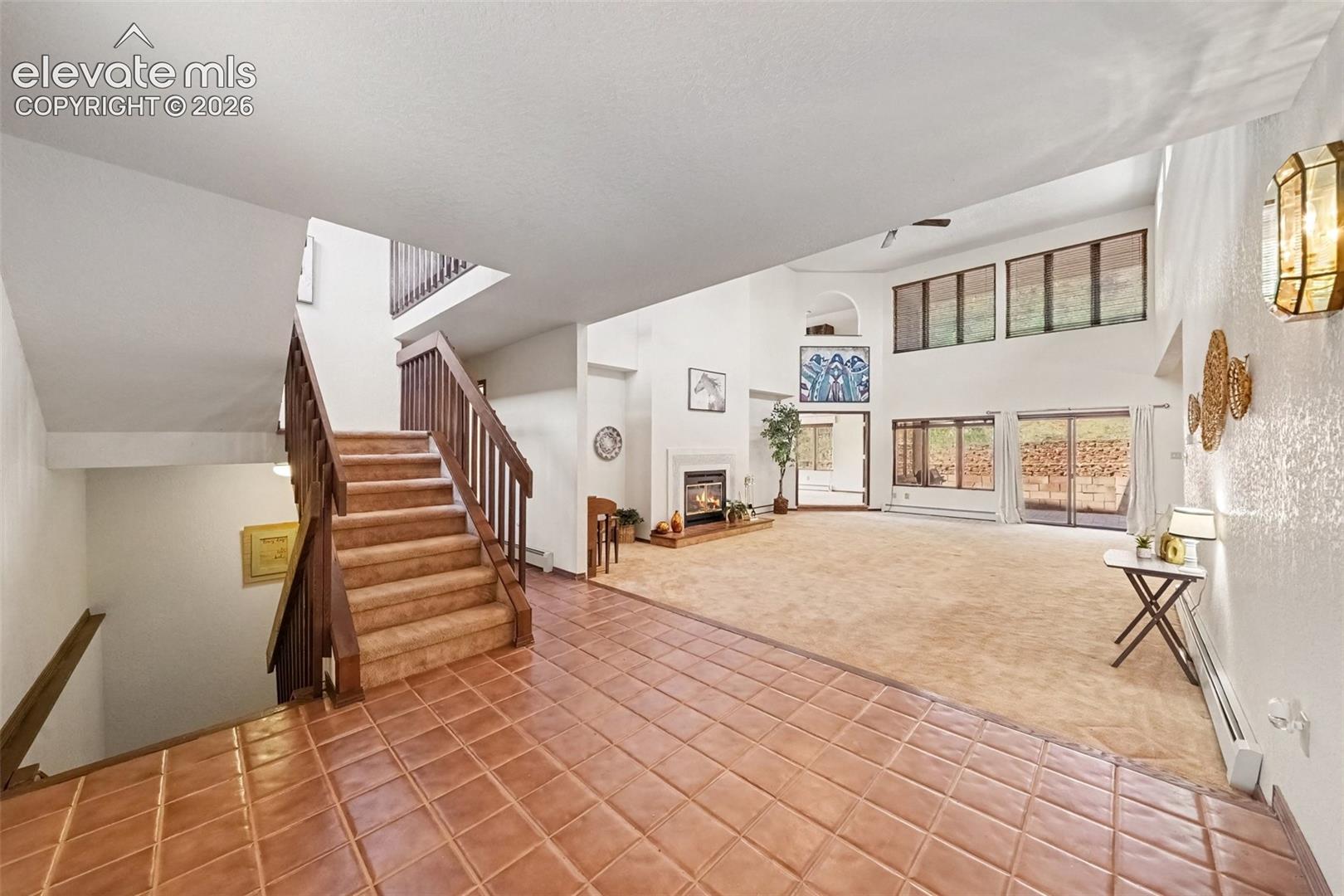 Welcoming entrance foyer creates a beautiful first impression, offering an open and inviting transition into the home with easy access to the main living areas