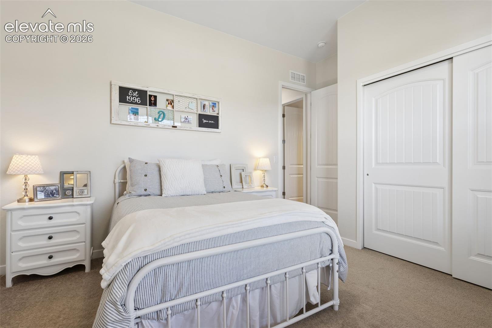 Neutral wall paint throughout