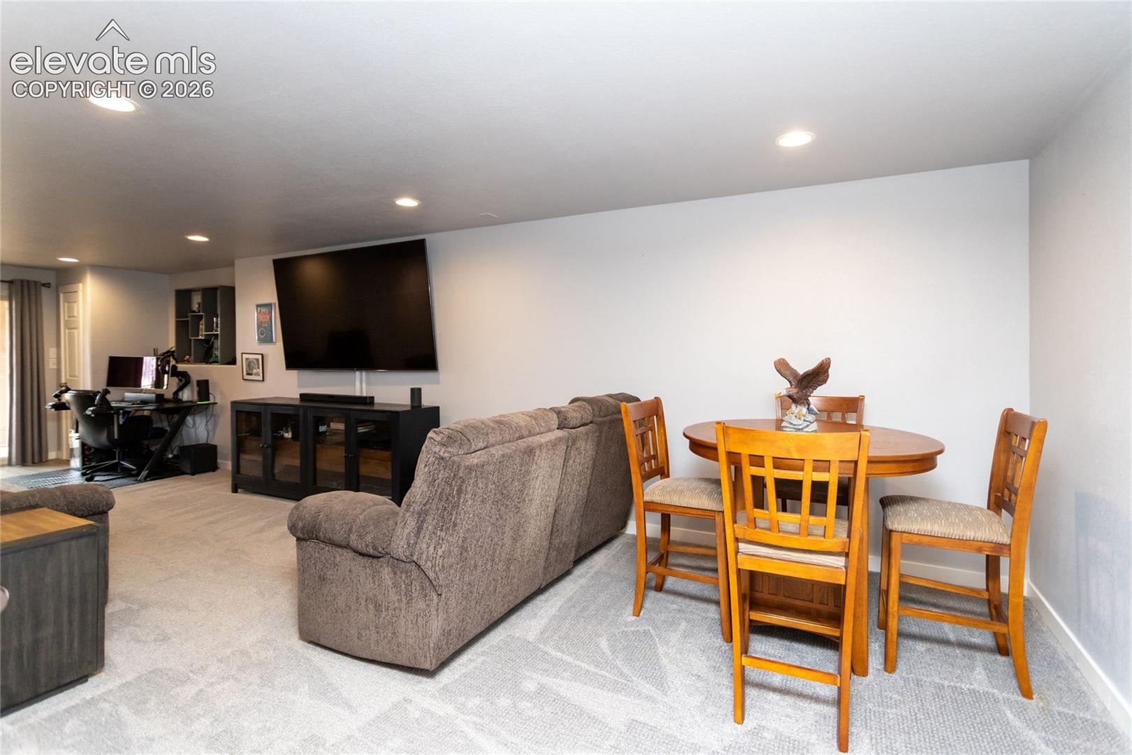 Room for a foosball or game table