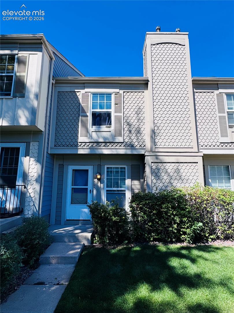 Welcome home to this inviting 2-bedroom, 2-bath townhome featuring an additional flex room that offers the perfect space for a home office, guest room, workout area, or optional bedroom. Enjoy a convenient location just steps from the beautiful trails at Palmer Park, along with community amenities that include a swimming pool and community center.Recent improvements include replacement windows installed in 2024, a furnace and water heater replaced in 2020, and updated flooring in the entryway, kitchen, and upstairs bathroom. The washer and dryer are also included with the property.The HOA has recently updated the community's roof, landscaping, and parking lot lighting, while water is included in the HOA dues. An assigned parking space adds even more convenience. With flexible living space, valuable updates, and outdoor recreation nearby, this townhome is ready to welcome its next owner!