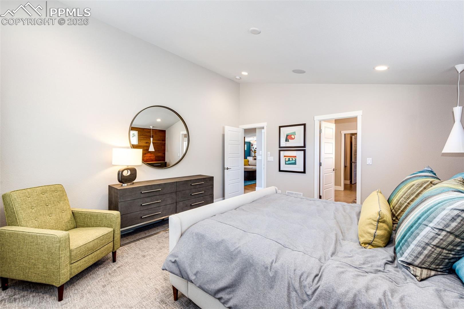 Lower level bedroom
